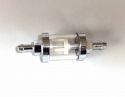 SCHREMS KRAFTSTOFFILTER 7MM 1/4 STAHL-CHROMGEHÄUSE