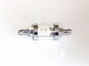 SCHREMS KRAFTSTOFFILTER 8MM 5/16 STAHL-CHROMGEHÄUSE