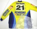 SCHREMS TEAM JERSEY OLD SCHOOL PERFORATED 2001 XL HERRMANN