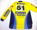 SCHREMS TEAM JERSEY OLD SCHOOL PERFORATED 2001 XL KNOP