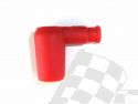 SCHREMS SPARK PLUG COVER OFF ROAD SILICON RED