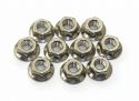 SCHREMS BUNDKOPFMUTTER M6 (10PCS) SCHLSSELWEITE 10MM M6 VERCHRO