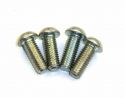 SCHREMS BRAKE DISK BOLT M6X17MM 4-PACK M6X17MM ZINC PLATED