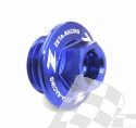 ZETA OIL FILLER PLUG KAWASAKI KX 250 05- KX250/450F 04- BLUE