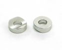 SCHREMS RIM LOCK SPACER ALU (2PCS) SILVER