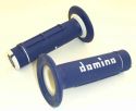 DOMINO GRIP SET OFF ROAD NEW TWO-COLOUR BLUE/WHITE