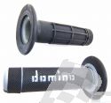 DOMINO GRIP SET OFF ROAD TWO-COLOUR BLACK/GREY
