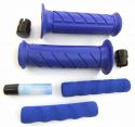 GRIP-LEVER RUBBER SET BLUE 125 MM LONG