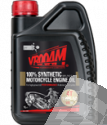 VROOAM MOTOROVÝ OLEJ 100%-SYNTHETIC PAO-ESTER 4T 10W50, 1L FLAŠKA