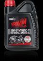 VROOAM MOTOROVÝ OLEJ SEMI-SYNTHETIC 4T 15W50, 1L FLAŠKA