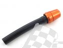 SCHREMS UNI-FLOW CAP WITH ON WAY VALVE ORANGE