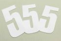 SCHREMS STICK NUMBER 11 CM 3-PACK WHITE 5