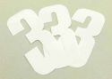 SCHREMS STICK NUMBER 14 CM 3-PACK WHITE 3