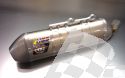 HGS SCHALLDMPFER T2 DREIECKIG TITANIUM MOTO CROSS KAWASAKI KX 250F 09-12