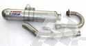 HGS FACTORY EXHAUST KIT, INOX HEADPIPE/MIDPIPE, ALU T1 OVAL SILENCER MOTO CROSS YAMAHA YZ 250F 01-05