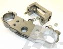 ZETA GABELBRCKEN SATZ OBEN, EINSTELLBARES SYSTEM CNC BEARBEITET ALU 28,6 MM KAWASAKI KXF 250 09-