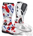 SIDI BOOTS CROSSFIRE 2 MOTO CROSS/ENDURO WHITE/RED/BLUE