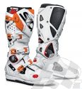 SIDI STIEFEL CROSSFIRE 2SRS SUPER MOTO/MOTO CROSS/ENDURO WEI/ORANGE