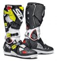 SIDI BOOTS CROSSFIRE 2SRS SUPER MOTO/MOTO CROSS/ENDURO WHITE/BLACK/FLUOR