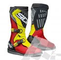 SIDI BOOTS TRIAL ZERO 2 BLACK YELLOW RED