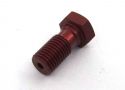 BANJO BOLT FOR BRAKE LINE ALU M10x1,00 RED