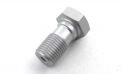 BANJO BOLT FOR BRAKE LINE ALU M10x1,00 SILVER