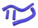 DRC RADIATOR HOSE KIT DURABLE SILICON BLUE