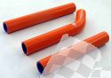 DRC RADIATOR HOSE KIT DURABLE SILICON ORANGE