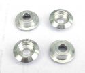 SCHREMS DISTANCE BUSHING ALU M6X20X17 CONICAL PLASTIC PARTS FOR KTM 03 -