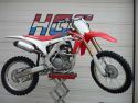 HGS FACTORY AUSPUFF KIT, EDELSTAHL-KRMMER/MITTELROHR, ZWEI ROHR ALU SCHALLDMPFER T1 OVAL MOTO CROSS HONDA CRF 450R 15-