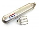 HGS SLIP ON SILENCER T1 OVAL ALU MOTO CROSS HONDA CRF 250R 14-