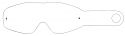 125.2209-C POLYWEL TOP-VIEW 10 TEAR OFFS  OAKLEY 200 BL