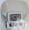 UFO LAMPENMASKE HALOGEN HONDA XR 250/400R 96- WEISS