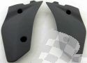 UFO RADIATOR COVERS LOWER HUSQVARNA CR/WR 06-13 BLACK