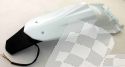 UFO REAR FENDER WITH LED LICENSE PLATE HOLDER HUSQVARNA TC/TE 11-13 WHITE