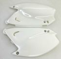 UFO SIDE PANELS SET KAWASAKI KX 125/250 03- WHITE