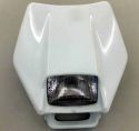 UFO HEADLIGHT GHIBLI KTM ALL 93- WHITE