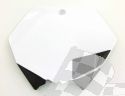 UFO FRONT NUMBER PLATE KTM SX/SXF 07-12 WHITE