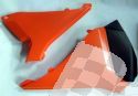 UFO SIDE PANELS SET/LUFT.KTM SX/-F 11-,EXC/F 12- ORANGE