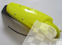 UFO REAR FENDER WITH LIGHT SUZUKI DRZ 400E 00- RM-YELLOW-01-