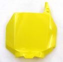 UFO FRONT NUMBER PLATE SUZUKI RM/RMZ 01- RM-YELLOW-01-