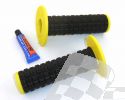 TORC1 RACING ENDURO/MX GRIFFE MX GRIFFGUMMI SET OFF ROAD GESCHLOSSEN SCHWARZ/GELB