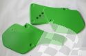 SIDE PANEL SET KAWASAKI KX 125 86 GREEN