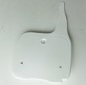 STARTNUMMERSCHILD VORNE YAMAHA YZ 100 82-83, YZ 125 83-88, YZ 250 83-87, YZ 490 82-90 WEISS