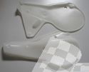 SIDE PANEL SET YAMAHA YZ 250/465 80-81 WHITE