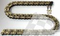 CZ CHAIN 525SDZZ AX-RING ULTRA-STRONG EXTRA-PREMIUM HIGH PERFORMANCE CHAIN 100 LINKS/ROLLING GOLD