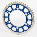 SCHREMS REAR SPROCKET ALU-STEEL FUSION EXTRA-PREMIUM 48-Z BLUE/BLACK KTM MC/MX/EXC/EXC-F/SX/SX-F/LC-4 125-640 ALL MODELS 1991-, HUSQVARNA ALL MODELS TC/FC 125-505 14-, HUSABERG ALL MODELS 00-13