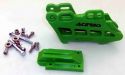 ACERBIS REAR CHAIN GUIDES PLASTIC KXF 250/450 09- GREEN