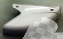 SCHREMS DISC GUARD REAR WEISS KAWASAKI KX 125/250 03-, KX 250/450F 04-