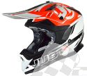 JUST1 MOTO-CROSS PROFI HELM J32 PRO RAVE SCHWARZ-ORANGE